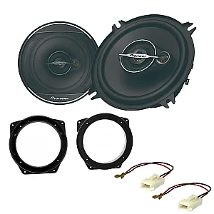 MG ZS (2001-2005) Pioneer 5" 3 Way Coaxial Car Front Door Speakers Upgrade Pack