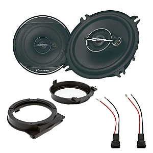 Honda Jazz Up to 2008 Pioneer 5" 3 Way Coaxial Car Front Door Speakers Upgrade Pack