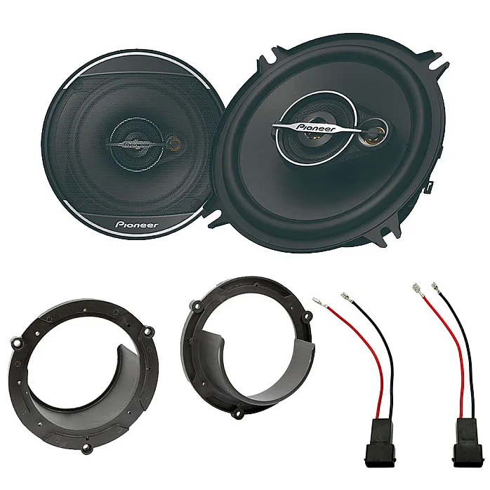 Honda Accord 1999-2003 Pioneer 5" 3 Way Coaxial Car Front or Rear Door Speakers Upgrade Pack