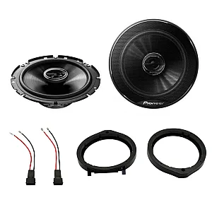 Honda Crosstour 2010 - 2012 6.3/4" 17cm Front Door Coaxial Car Speaker Upgrade Kit