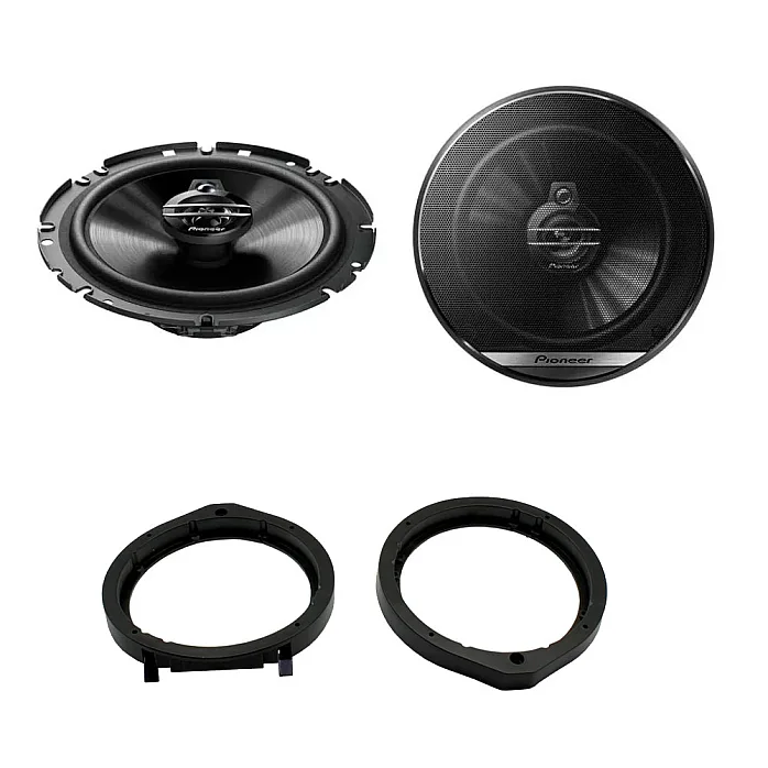 Honda Civic 6.3/4" 17cm G-series Front Door Car Speaker Upgrade Kit
