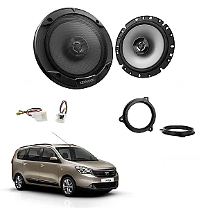 Dacia Lodgy 2012 - 2021 Kenwood Front Door Speaker Upgrade Kit