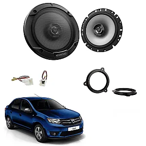 Dacia Logan 2012 -2016 Kenwood Front Door Speaker Upgrade Kit