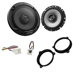 Renault Master, Trafic Kenwood Front Door 2 Way Coaxial Speaker Upgrade Kit