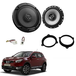Nissan Qashqai J10 2007 - 2012 Kenwood Front Door 2 Way Coaxial Speaker Upgrade Kit