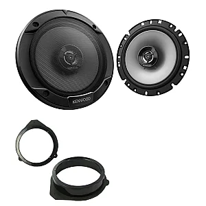 Audi A3 2003 - 2012 Kenwood Stage Sound Series 17cm 6.5" 2-Way Coaxial Car Speaker Upgrade Kit