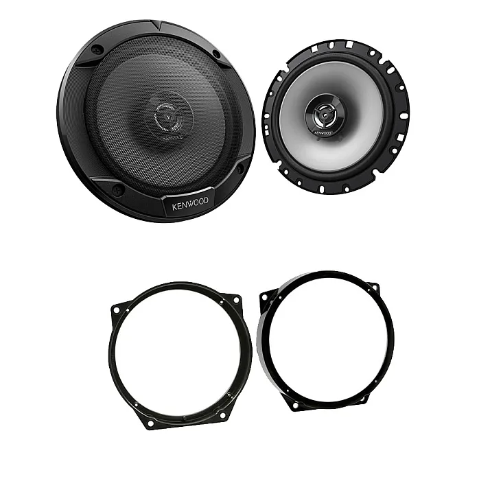 BMW 3 Series, Mini Kenwood Front Door 17cm 2 Way Coaxial Speaker Upgrade Kit