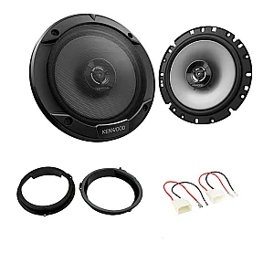 Ford Transit Custom 2012> Kenwood 17cm Front Door 2-Way Coaxial Speaker Upgrade Kit