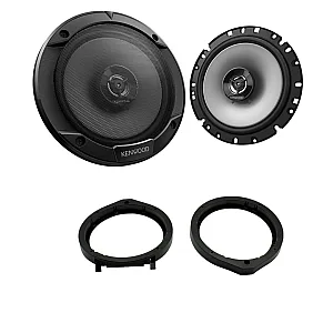 Honda Civic 2006 - 2012 Kenwood 17cm Front Door 2 Way Coaxial Car Speaker Upgrade Kit