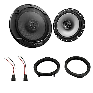 Honda Crosstour 2010 - 2012 Kenwood 17cm Front Door 2 Way Coaxial Car Speaker Upgrade Kit