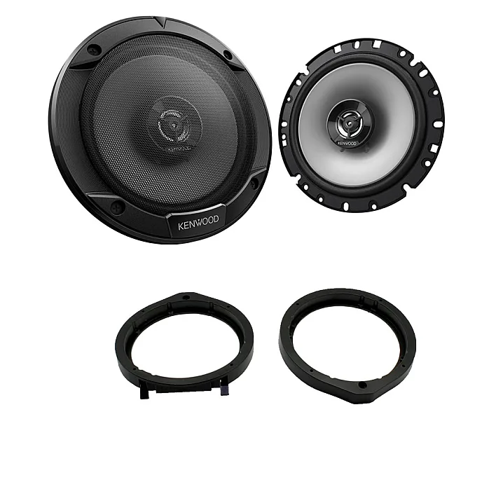 Honda Civic 2006 - 2012 Kenwood 17cm Front Door 2 Way Coaxial Car Speaker Upgrade Kit
