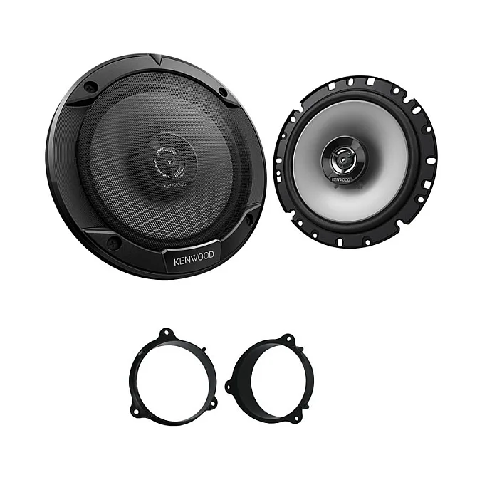 Mercedes Citan 2012 - 2021 Kenwood 2-Way Coaxial Front Door Car Speaker Upgrade Kit