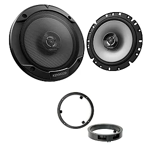 Mitsubishi Lancer, Outlander, Mirage Kenwood Front Door 6.5" Car Speaker Upgrade Kit