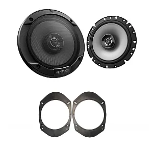 Mazda Kenwood 17cm 6.5" 2-Way Coaxial Car Speaker Upgrade Kit