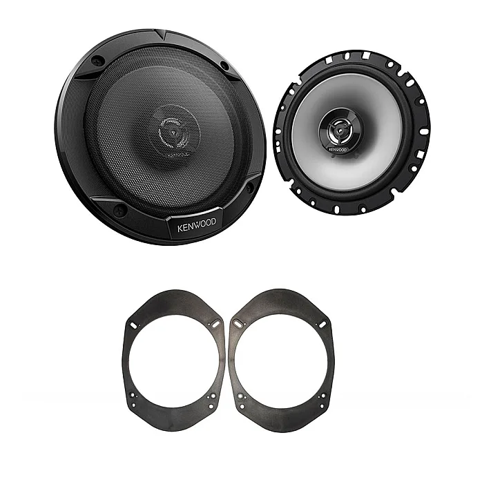 Mazda Kenwood 17cm 6.5" 2-Way Coaxial Car Speaker Upgrade Kit