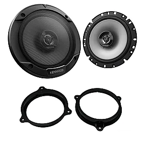 Nissan Almera (2000-2006) Kenwood 17cm Front Door Car 2 Way Coaxial Speaker Upgrade Kit
