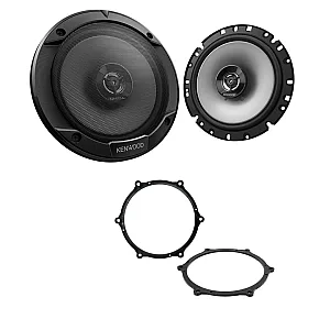 Seat Ibiza 2008 - 2014 Kenwood Front or Rear Door 6.5" Coaxial Speaker Upgrade Kit