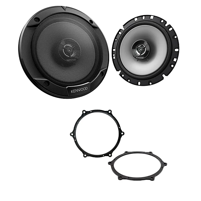 Seat Ibiza 2008 - 2014 Kenwood Front or Rear Door 6.5" Coaxial Speaker Upgrade Kit