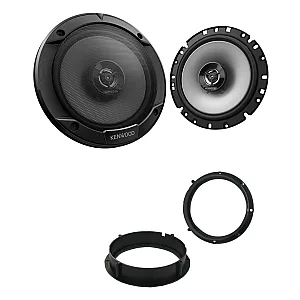 Seat Altea, Ibiza, Arosa, Mii Kenwood Front or Rear Door 6.5" Car Speaker Upgrade Kit