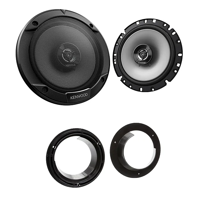 Suzuki Swift, SX4, Splash, Grand Vitara Kenwood 6.5" 2 Way Speaker Upgrade Kit