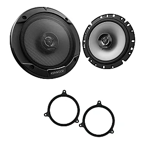 Toyota Yaris 1999 - 2005 Kenwood 6.5" 17cm Front Door Car Speaker Upgrade Kit