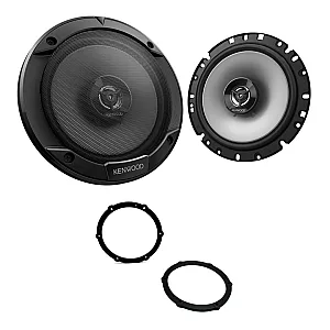 Toyota Aygo 2005 - 2014 Kenwood 17cm Front Door 300W Speaker Upgrade Kit