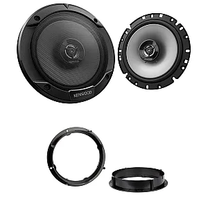 VW Polo 2001 - 2016 Kenwood 17cm Front or Rear Door Car Speaker Upgrade Kit