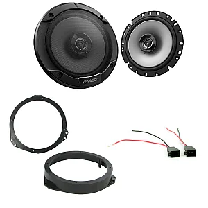 Vauxhall Vectra B 1995-2002 Kenwood 6.5" Front Door Speakers Upgrade Kit