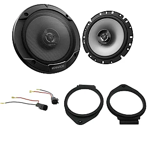 Vauxhall Kenwood 17cm Front or Rear Door Car Speakers Adaptor Upgrade Kit
