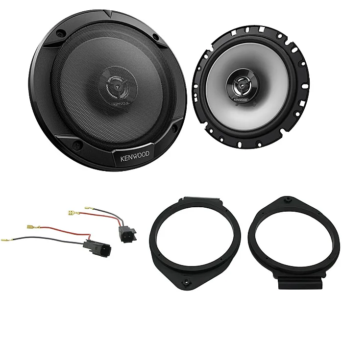 Vauxhall Kenwood 17cm Front or Rear Door Car Speakers Adaptor Upgrade Kit