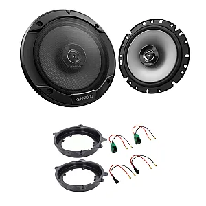 Tesla Model 3, Model Y Kenwood 6.5" 17cm Front Door Car Speaker Upgrade Kit