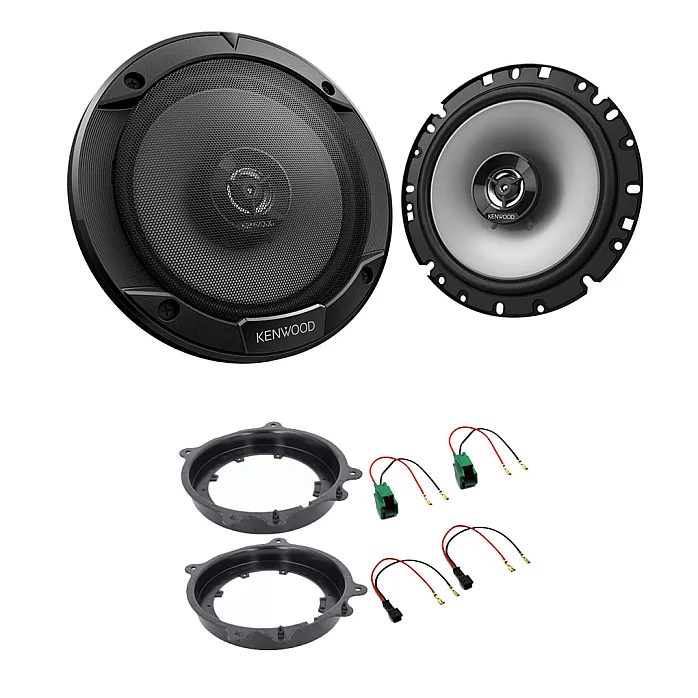 Tesla Model 3, Model Y Kenwood 6.5" 17cm Front Door Car Speaker Upgrade Kit