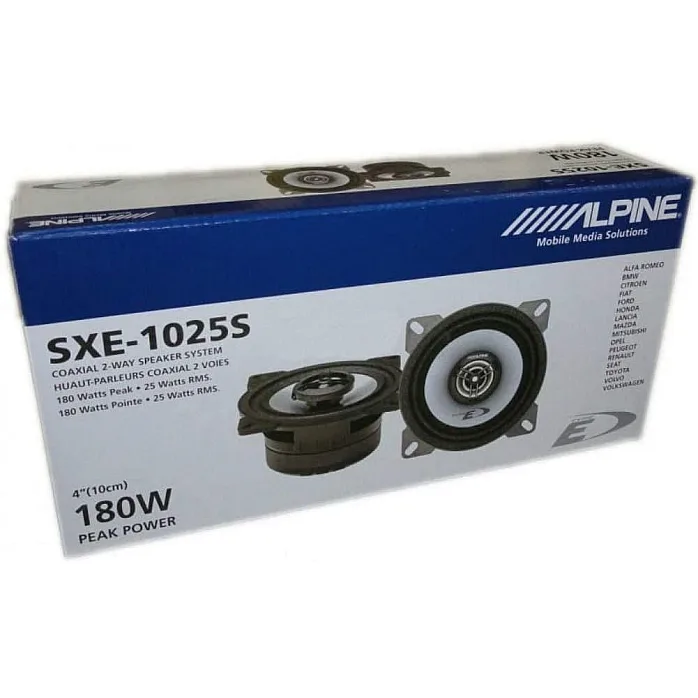 Alpine Land Rover Defender 110 4" 10cm 2 way 180W Dash Replacement Coax Speaker Upgrade Kit