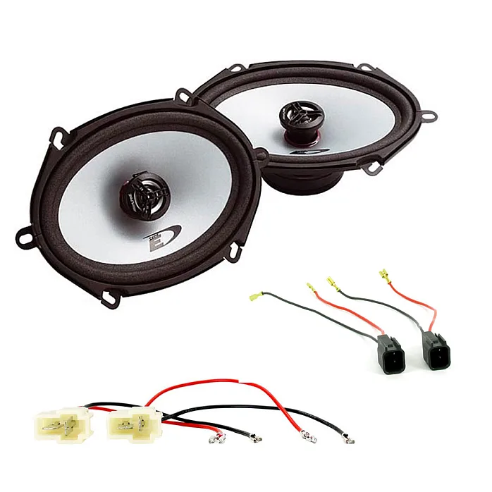 Mazda MX-5 NC (2005-2015) Alpine 5" x 7" Front Door 2-way Coaxial Speaker Upgrade Pack