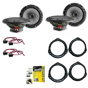 Mercedes C Class W204 2007-2015 Focal Front and Rear Door Speaker Upgrade Kit