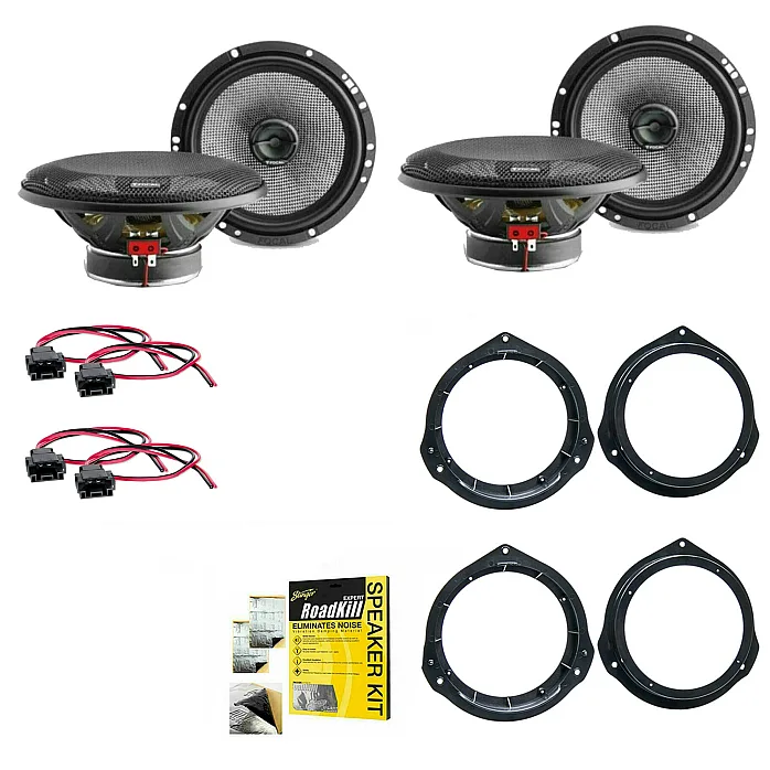 Mercedes C Class W204 2007-2015 Focal Front and Rear Door Speaker Upgrade Kit