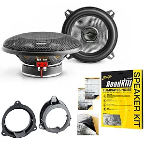 Mercedes Citan 2012-2021 Focal 2-Way 5.25" Car Front Door Speaker Upgrade Kit