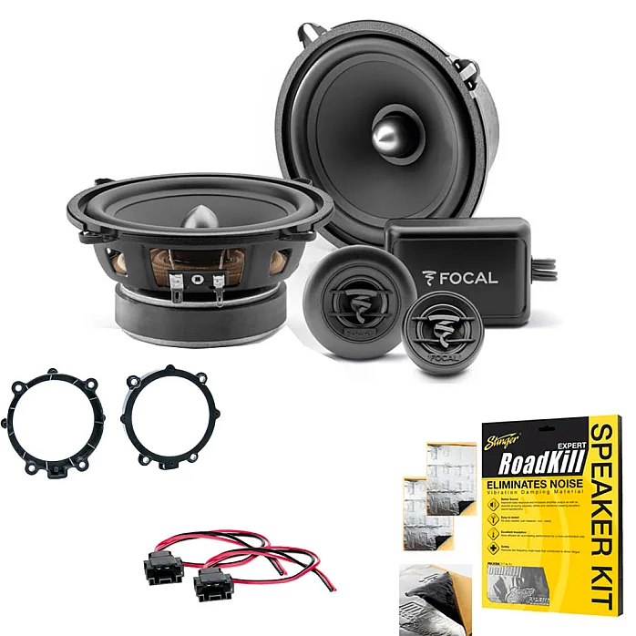 Mercedes Sprinter 2006-2018 Focal 13CM 2-Way Component Front Door Car Speaker Upgrade Kit