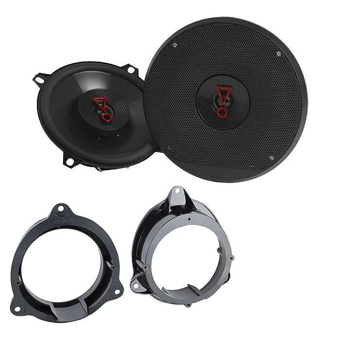 Renault Kangoo 2012-2019 JBL Front Door 130mm Coaxial Speaker Upgrade Kit