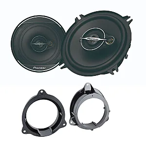 Mercedes Citan 2012-2021 Pioneer 5" 3 Way Coaxial Car Speakers Upgrade Kit