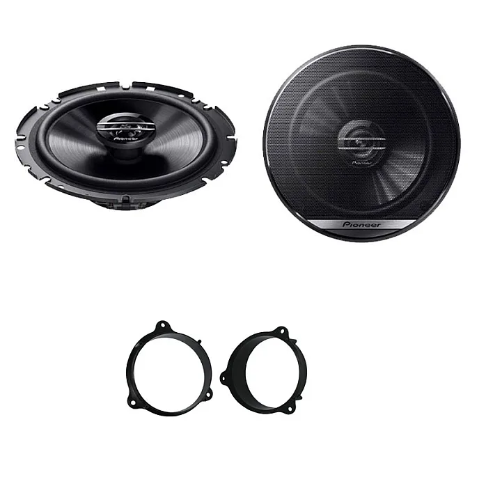 Mercedes Citan 2012 - 2021 Pioneer 6.3/4" 2-Way Coaxial Front Door Speaker Upgrade Kit
