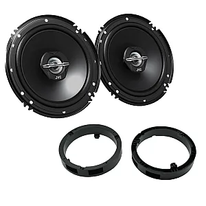 Mitsubishi Outlander 2007-2012  JVC 6.5" 17CM Car 2Way Coaxial Front Door Speakers Kit