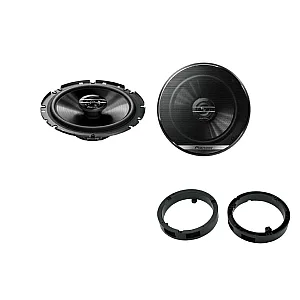 Pioneer Front Door 6.3/4" Speaker Upgrade Kit for Mitsubishi Lancer, Outlander, Mirage