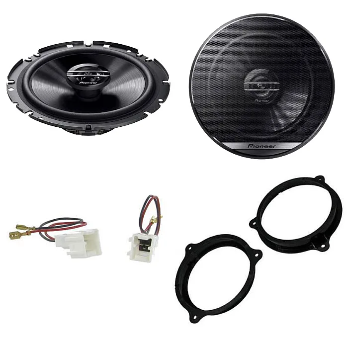 Vauxhall Vivaro 2015> Pioneer 17cm Front Door Speaker Upgrade Kit