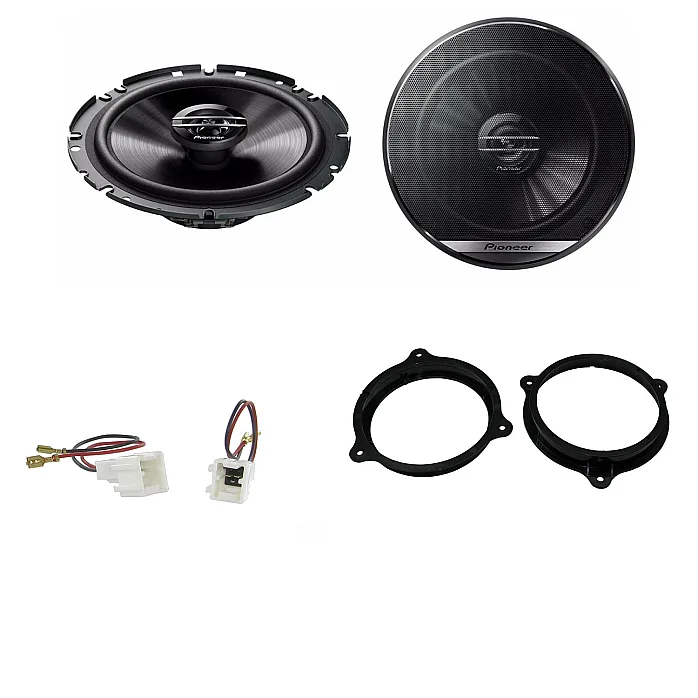 Nissan Micra K12 2003 - 2010 Pioneer Front Speaker Upgrade Kit