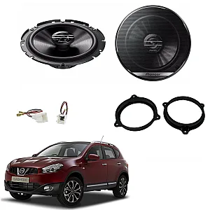 Nissan Qashqai J10 2007 - 2012 Pioneer Front Speaker Upgrade Kit