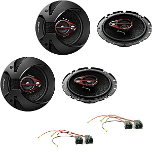 Peugeot 208 2012 - 2019 4 Door Front and Rear Speaker Upgrade Kit