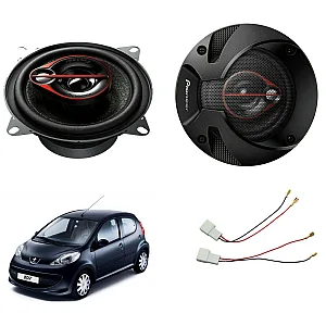 Peugeot 107 2005 - 2014 Front Top Dash Speaker Upgrade Kit
