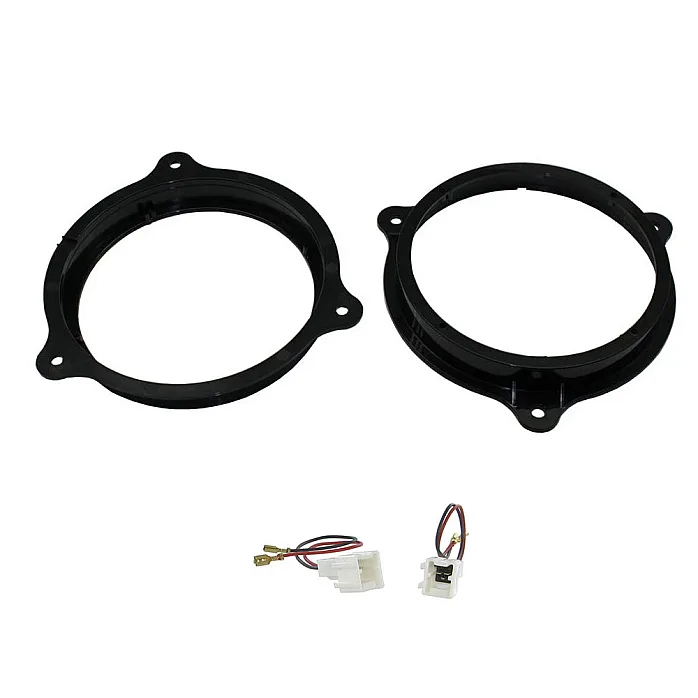Renault Master 2014-2019 165mm Front or Rear Door Speaker Adaptor With Speaker Plugs