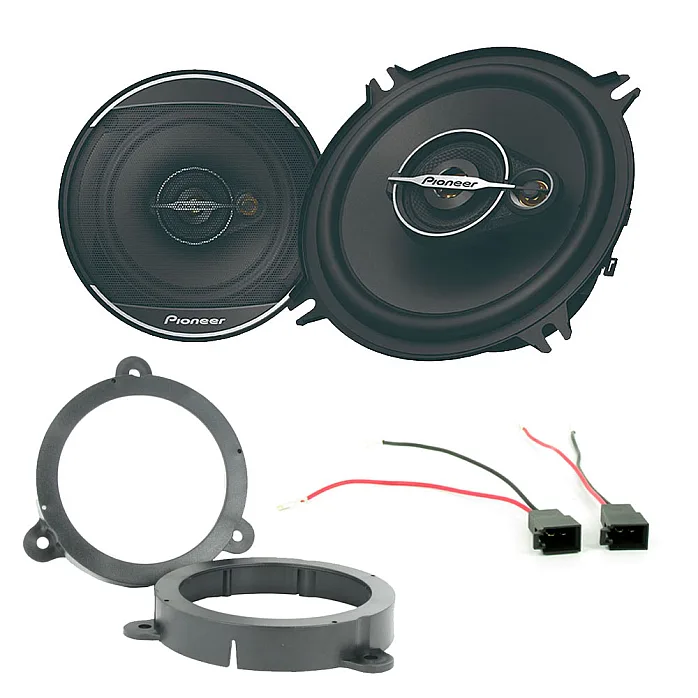 Renault Megane 2008-2012 Pioneer 5" 3 Way Coaxial Car Front or Rear Door Speakers Upgrade Pack